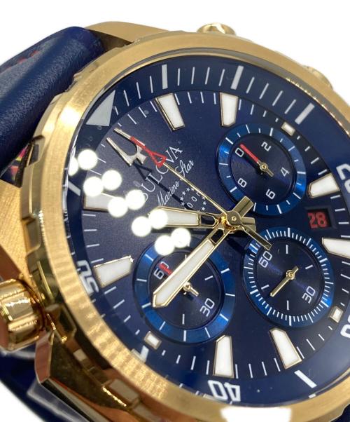 BULOVA（ブローバ）BULOVA (ブローバ) クォーツ式クロノグラフの古着・服飾アイテム