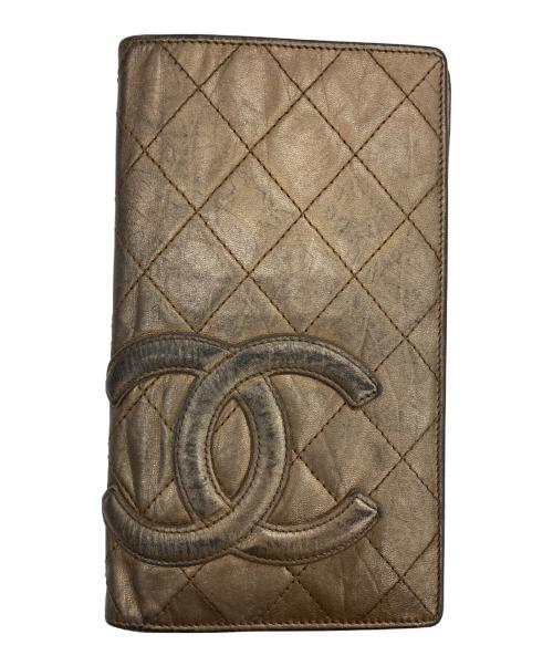 CHANEL（シャネル）CHANEL (シャネル) 長財布 ブロンズの古着・服飾アイテム