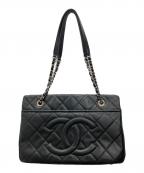 CHANELシャネル）の古着「トートバッグ」｜ブラック