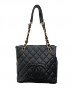 CHANELシャネル）の古着「トートバッグ」｜ブラック