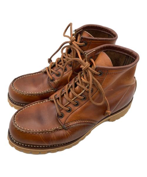 RED WING（レッドウィング）RED WING (レッドウィング) 6インチ クラシック モック ブラウン サイズ:6インチ クラシック モックの古着・服飾アイテム