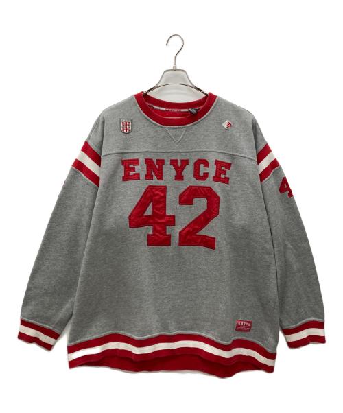 ENYCE（エニーチェ）ENYCE (エニーチェ) スウェット グレー×レッド サイズ:XLの古着・服飾アイテム