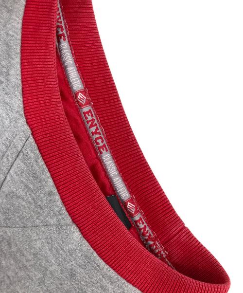 ENYCE（エニーチェ）ENYCE (エニーチェ) スウェット グレー×レッド サイズ:XLの古着・服飾アイテム