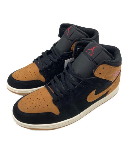 NIKE（ナイキ）NIKE (ナイキ) AIR JORDAN 1 MID SE ブラウン×ブラック サイズ:28.5cm 未使用品の古着・服飾アイテム