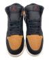 中古・古着 NIKE (ナイキ) AIR JORDAN 1 MID SE ブラウン×ブラック サイズ:28.5cm 未使用品：13000円