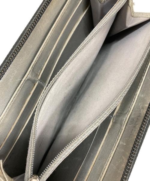 CHANEL（シャネル）CHANEL (シャネル) ラウンドファスナー財布 ブラックの古着・服飾アイテム