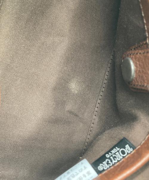 PORTER（ポーター）PORTER (ポーター) セカンドバッグ ブラウンの古着・服飾アイテム