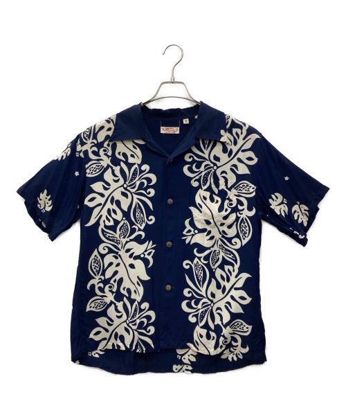 Sun Surf（サンサーフ）Sun Surf (サンサーフ) アロハシャツ ブルー サイズ:Ｍの古着・服飾アイテム