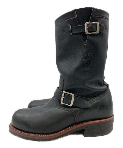 CHIPPEWA（チペワ）CHIPPEWA (チペワ) エンジニアブーツ ブラック サイズ:26.0の古着・服飾アイテム