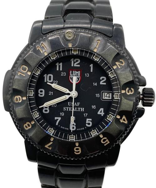 LUMINOX（ルミノックス）LUMINOX (ルミノックス) ナイトホーク 3400 ブラックの古着・服飾アイテム