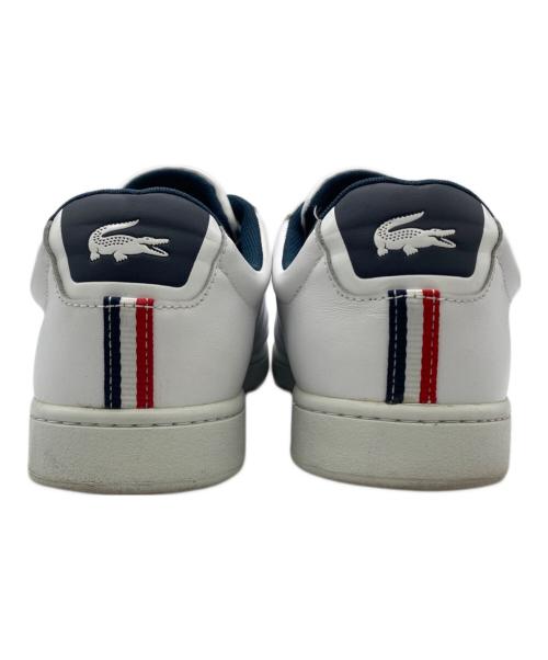 LACOSTE（ラコステ）LACOSTE (ラコステ) CARNABY EVO TRI 1 ホワイト サイズ:26.5の古着・服飾アイテム