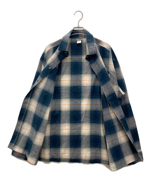 CalTop（キャルトップ）CalTop (キャルトップ) 長袖シャツ ブルー サイズ:Sの古着・服飾アイテム
