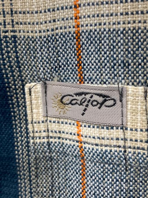 CalTop（キャルトップ）CalTop (キャルトップ) 長袖シャツ ブルー サイズ:Sの古着・服飾アイテム