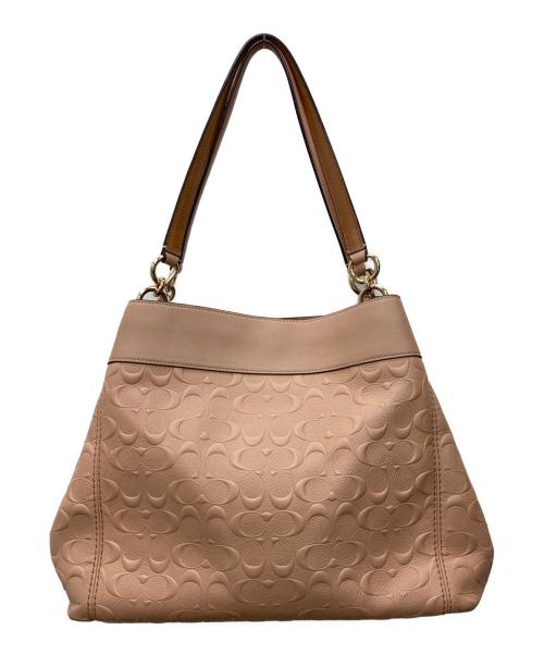 COACH（コーチ）COACH (コーチ) バッグ ベージュの古着・服飾アイテム