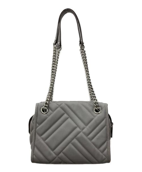 MICHAEL KORS（マイケルコース）MICHAEL KORS (マイケルコース) チェーンハンドバッグ グレーの古着・服飾アイテム