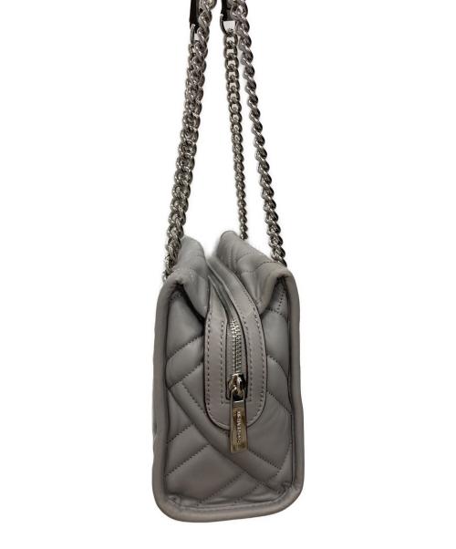 MICHAEL KORS（マイケルコース）MICHAEL KORS (マイケルコース) チェーンハンドバッグ グレーの古着・服飾アイテム