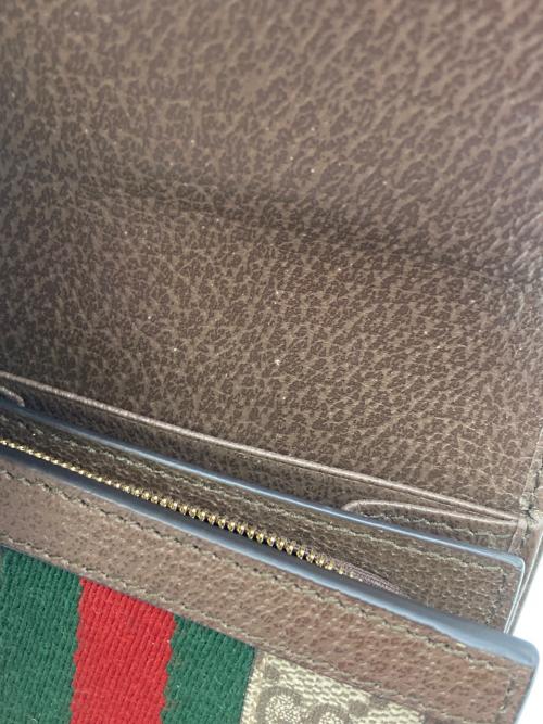 GUCCI（グッチ）GUCCI (グッチ) オフィディアコンパクトウォレットの古着・服飾アイテム