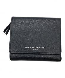 GIANNI CHIARINI（ジャンニ キアリーニ）の古着「3つ折り財布」｜ブラック