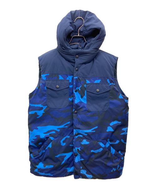 NIKE（ナイキ）NIKE (ナイキ) F.C.Real Bristol (エフシーレアルブリストル) ダウンベスト ブルー サイズ:Lの古着・服飾アイテム