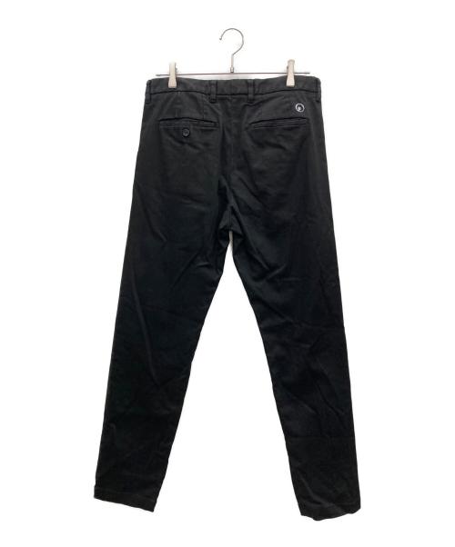 Hysteric Glamour（ヒステリックグラマー）Hysteric Glamour (ヒステリックグラマー) サークルガール プリント ストレッチテーパードパンツ ブラック サイズ:Ｌの古着・服飾アイテム