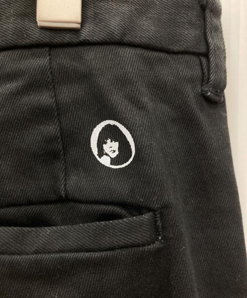 Hysteric Glamour（ヒステリックグラマー）Hysteric Glamour (ヒステリックグラマー) サークルガール プリント ストレッチテーパードパンツ ブラック サイズ:Ｌの古着・服飾アイテム