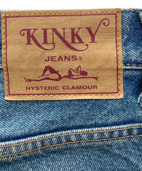 Hysteric Glamour（ヒステリックグラマー）Hysteric Glamour (ヒステリックグラマー) KINKY デニムパンツ インディゴ サイズ:W32の古着・服飾アイテム