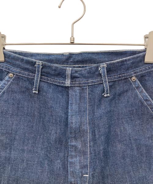 Hysteric Glamour（ヒステリックグラマー）Hysteric Glamour (ヒステリックグラマー) サイドボタンデニムペインターパンツ インディゴ サイズ:Ｍの古着・服飾アイテム
