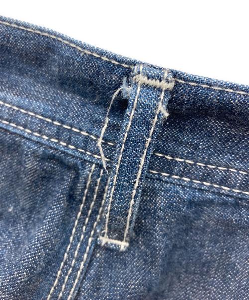 Hysteric Glamour（ヒステリックグラマー）Hysteric Glamour (ヒステリックグラマー) サイドボタンデニムペインターパンツ インディゴ サイズ:Ｍの古着・服飾アイテム
