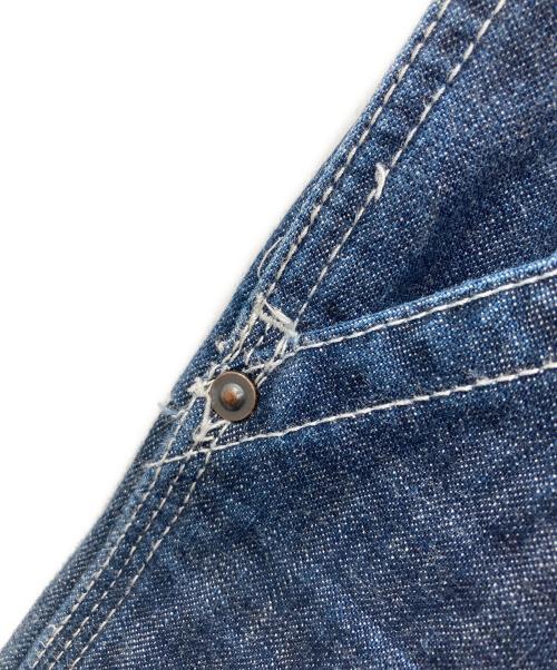 Hysteric Glamour（ヒステリックグラマー）Hysteric Glamour (ヒステリックグラマー) サイドボタンデニムペインターパンツ インディゴ サイズ:Ｍの古着・服飾アイテム