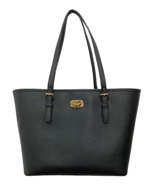 MICHAEL KORS（マイケルコース）MICHAEL KORS (マイケルコース) 2WAYサッチェルバッグ ブラックの古着・服飾アイテム