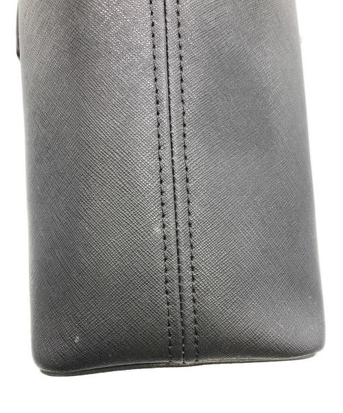 MICHAEL KORS（マイケルコース）MICHAEL KORS (マイケルコース) 2WAYサッチェルバッグ ブラックの古着・服飾アイテム