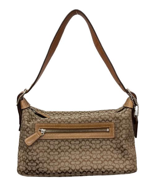 COACH（コーチ）COACH (コーチ) ワンショルダーバッグ ブラウンの古着・服飾アイテム