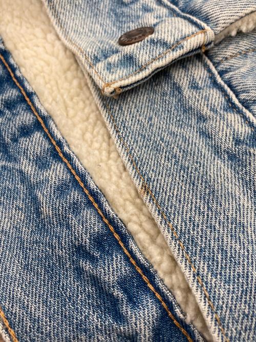 LEVI'S（リーバイス）LEVI'S (リーバイス) 裏ボアジャケット スカイブルー サイズ:Sの古着・服飾アイテム