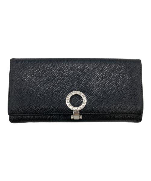 BVLGARI（ブルガリ）BVLGARI (ブルガリ) 長財布 ブラックの古着・服飾アイテム