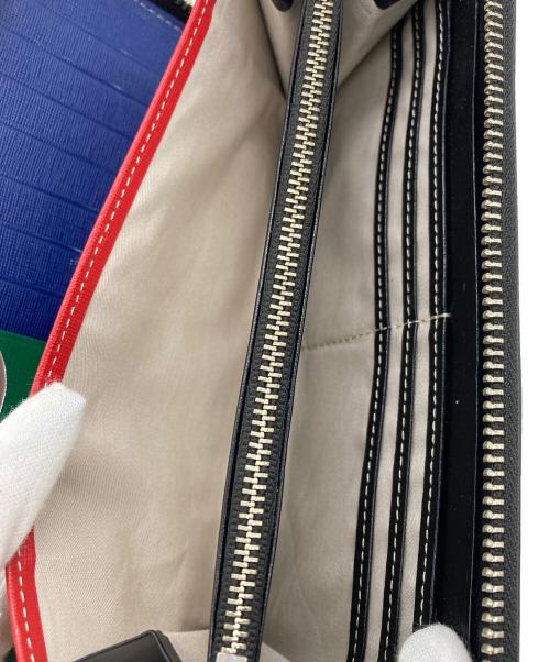 CASTELBAJAC（カステルバジャック）CASTELBAJAC (カステルバジャック) ラウンドファスナー財布 ブラックの古着・服飾アイテム