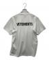 VETEMENTS (ヴェトモン) 半袖Tシャツ ホワイト サイズ:XS：13000円