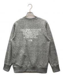 THE NORTH FACE（ザ ノース フェイス）の古着「graphic SWEAT CREW」｜グレー