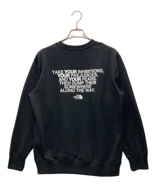 THE NORTH FACE（ザ ノース フェイス）THE NORTH FACE (ザ ノース フェイス) graphic SWEAT CREW ブラック サイズ:XSの古着・服飾アイテム