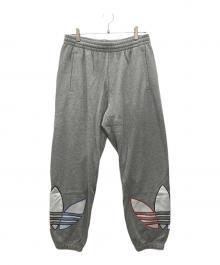 adidas（アディダス）の古着「TRICOL SWEATPANTS」｜グレー