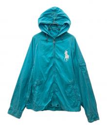 POLO RALPH LAUREN（ポロ・ラルフローレン）の古着「ジャケット」｜スカイブルー