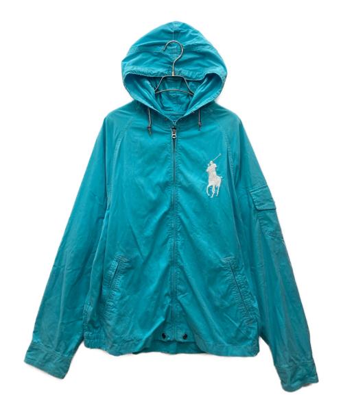 POLO RALPH LAUREN（ポロ・ラルフローレン）POLO RALPH LAUREN (ポロ・ラルフローレン) ジャケット スカイブルー サイズ:Ｌの古着・服飾アイテム