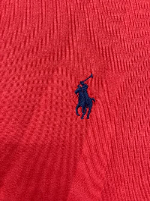 POLO RALPH LAUREN（ポロ・ラルフローレン）POLO RALPH LAUREN (ポロ・ラルフローレン) ジップパーカー レッド サイズ:Lの古着・服飾アイテム