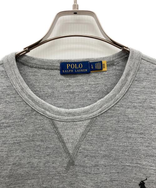 POLO RALPH LAUREN（ポロ・ラルフローレン）POLO RALPH LAUREN (ポロ・ラルフローレン) スウェット グレー サイズ:Lの古着・服飾アイテム