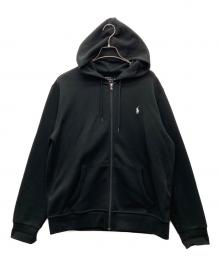 POLO RALPH LAUREN（ポロ・ラルフローレン）の古着「ジップパーカー」｜ブラック