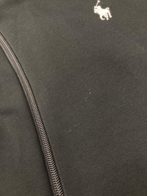POLO RALPH LAUREN（ポロ・ラルフローレン）POLO RALPH LAUREN (ポロ・ラルフローレン) ジップパーカー ブラック サイズ:Lの古着・服飾アイテム