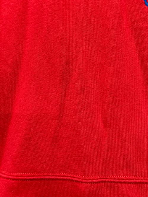 POLO RALPH LAUREN（ポロ・ラルフローレン）POLO RALPH LAUREN (ポロ・ラルフローレン) プルオーバーパーカー レッド サイズ:XLの古着・服飾アイテム