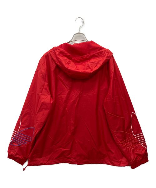adidas（アディダス）adidas (アディダス) トラックジャケット レッド サイズ:XO 未使用品の古着・服飾アイテム