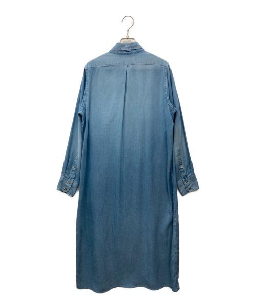 ticca（ティッカ）TICCA (ティッカ) シャツワンピース インディゴ サイズ:freeの古着・服飾アイテム