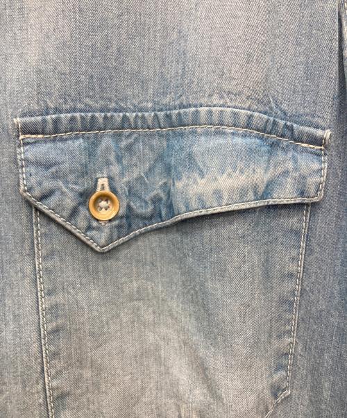 ticca（ティッカ）TICCA (ティッカ) シャツワンピース インディゴ サイズ:freeの古着・服飾アイテム