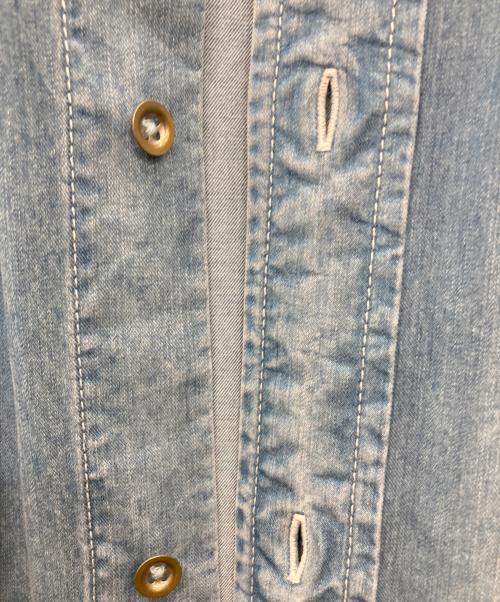 ticca（ティッカ）TICCA (ティッカ) シャツワンピース インディゴ サイズ:freeの古着・服飾アイテム